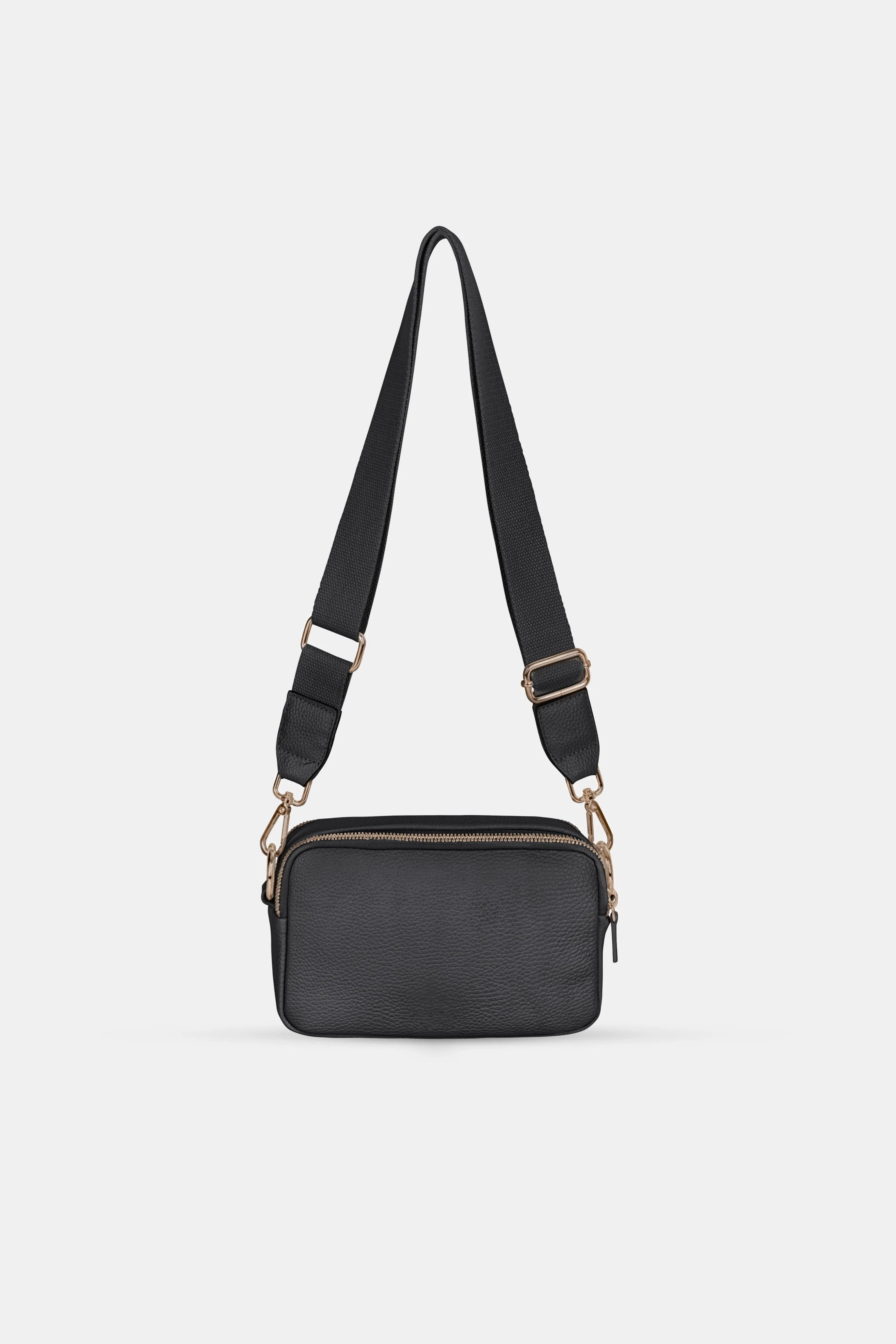 Camera Leather Bag - Black
