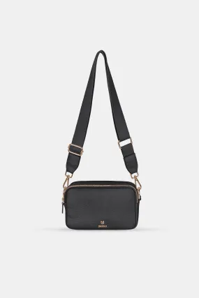 Camera Leather Bag - Black