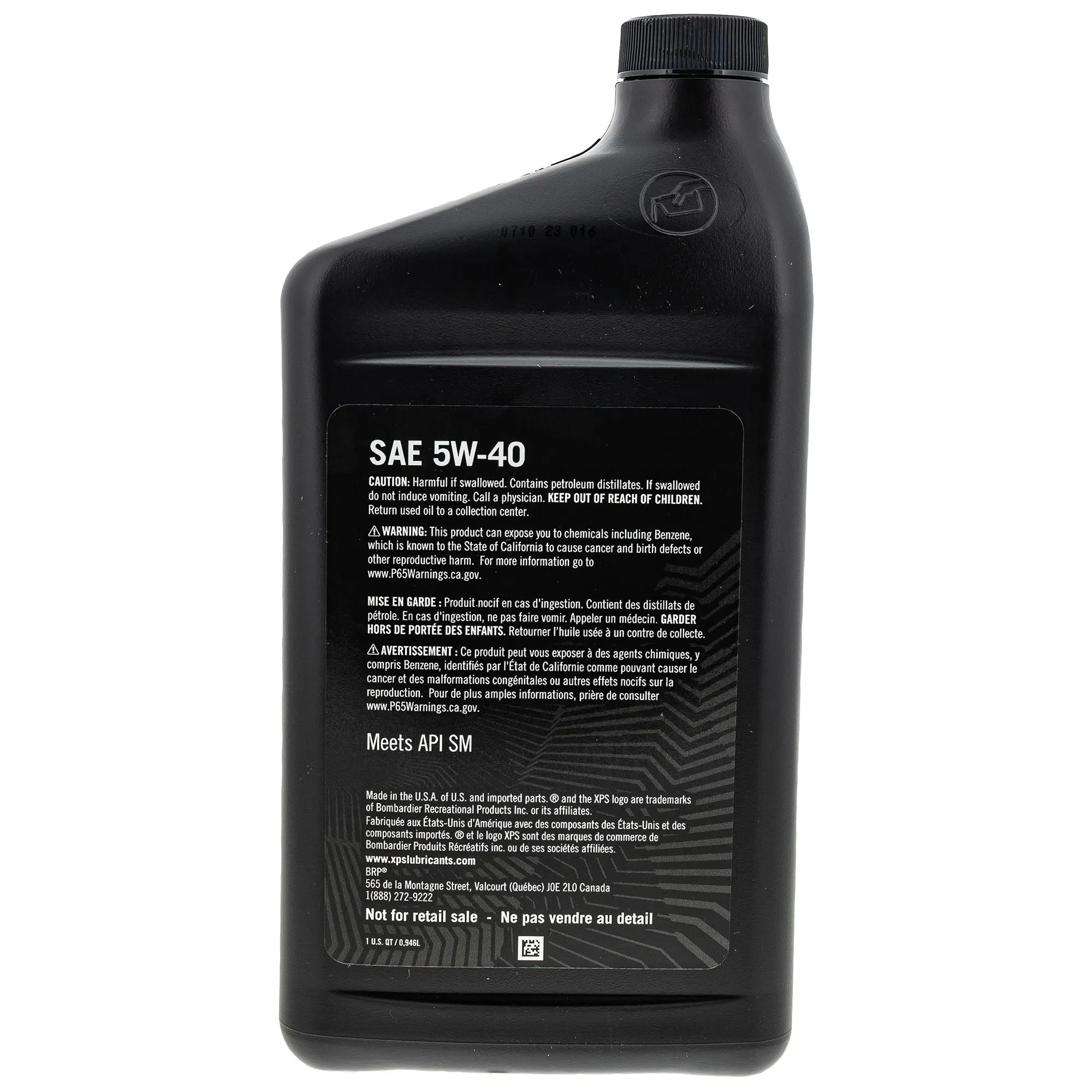 Can-Am 9779247 OEM Spyder Oil Change Kit 5W40 (Sm5) 991