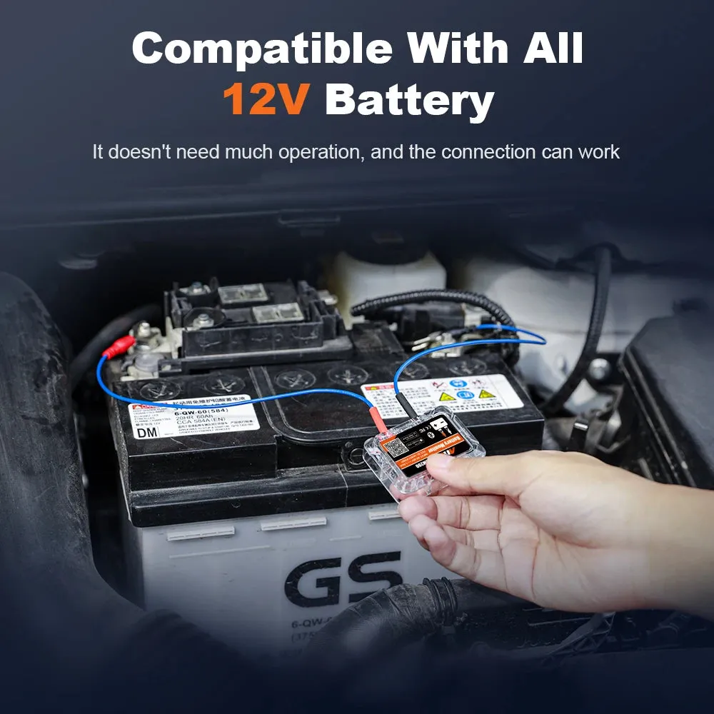 Car Battery Tester with Bluetooth Monitoring