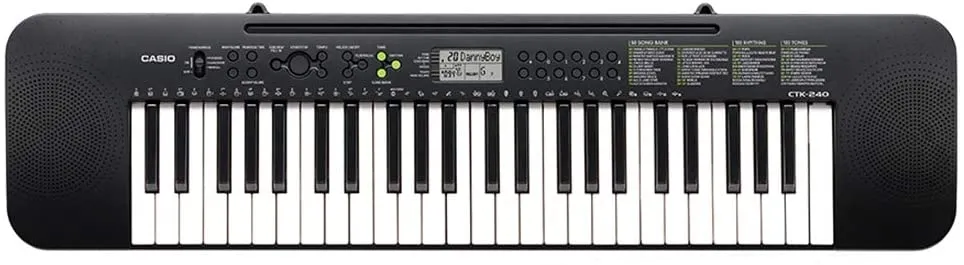 Casio CTK-240 Musical Keyboard   Power Adapter