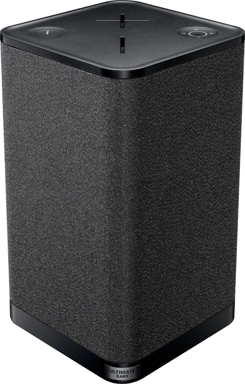 Certified Refurbished - Ultimate Ears - HYPERBOOM Portable Bluetooth Waterproof Party Speaker with Big Bass - Black