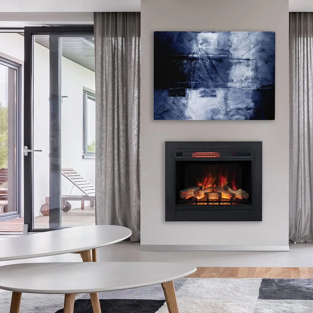 ClassicFlame 28-Inch Electrical Fireplace Flush Mount Conversion Kit