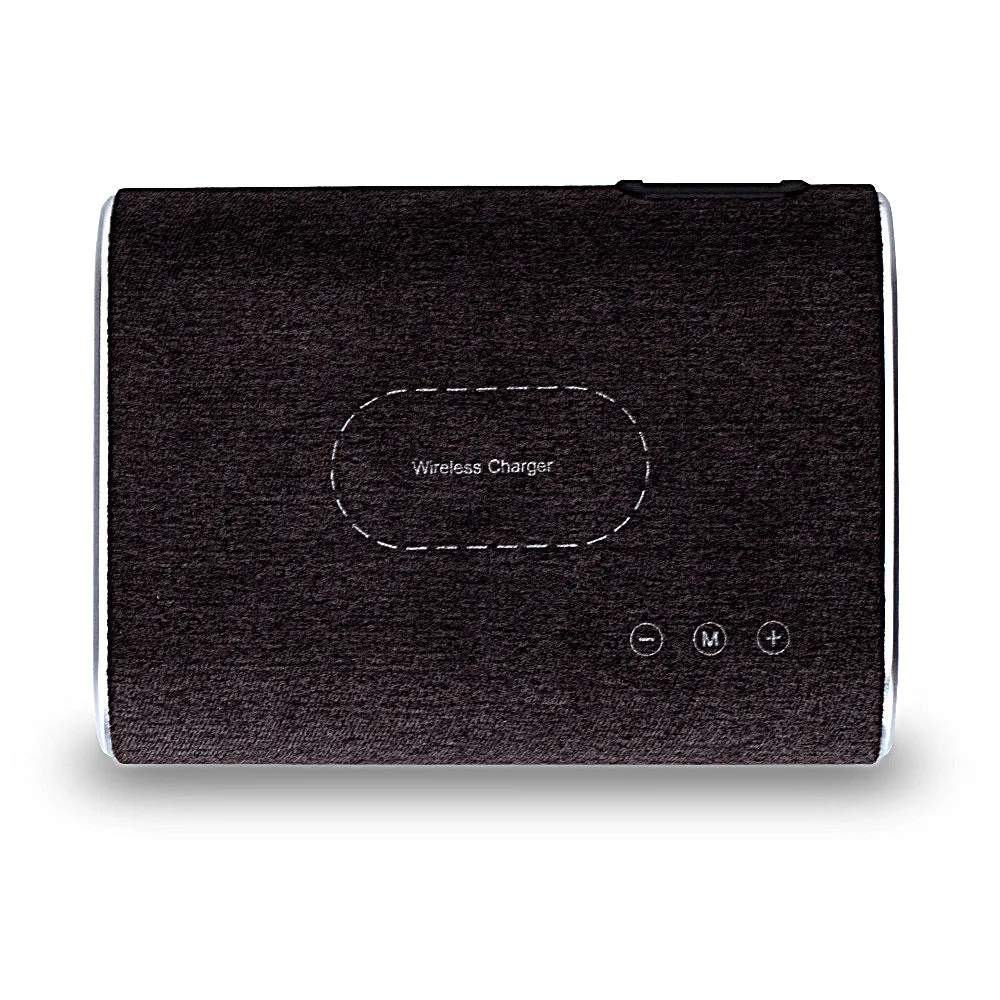 Compact 2 In 1 Stereo Wireless BlueTooth Charger and Speaker