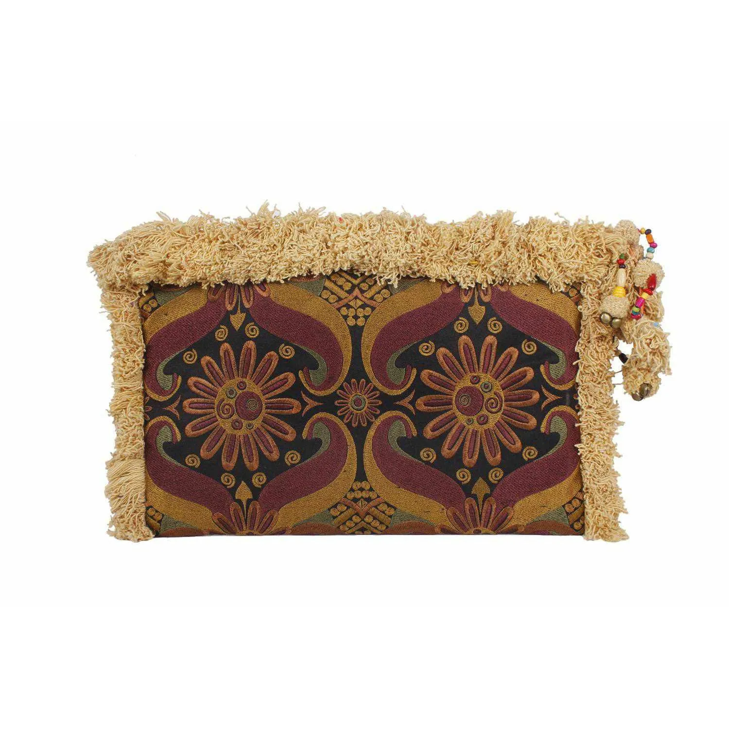 Computer Case | Oversize Pom Pom Clutch - Thailand