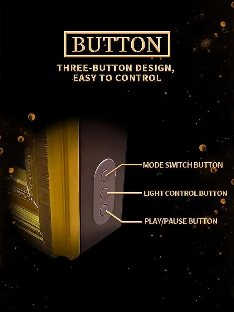 Creative LED Mural Wall Light Quran Speaker - Large Size