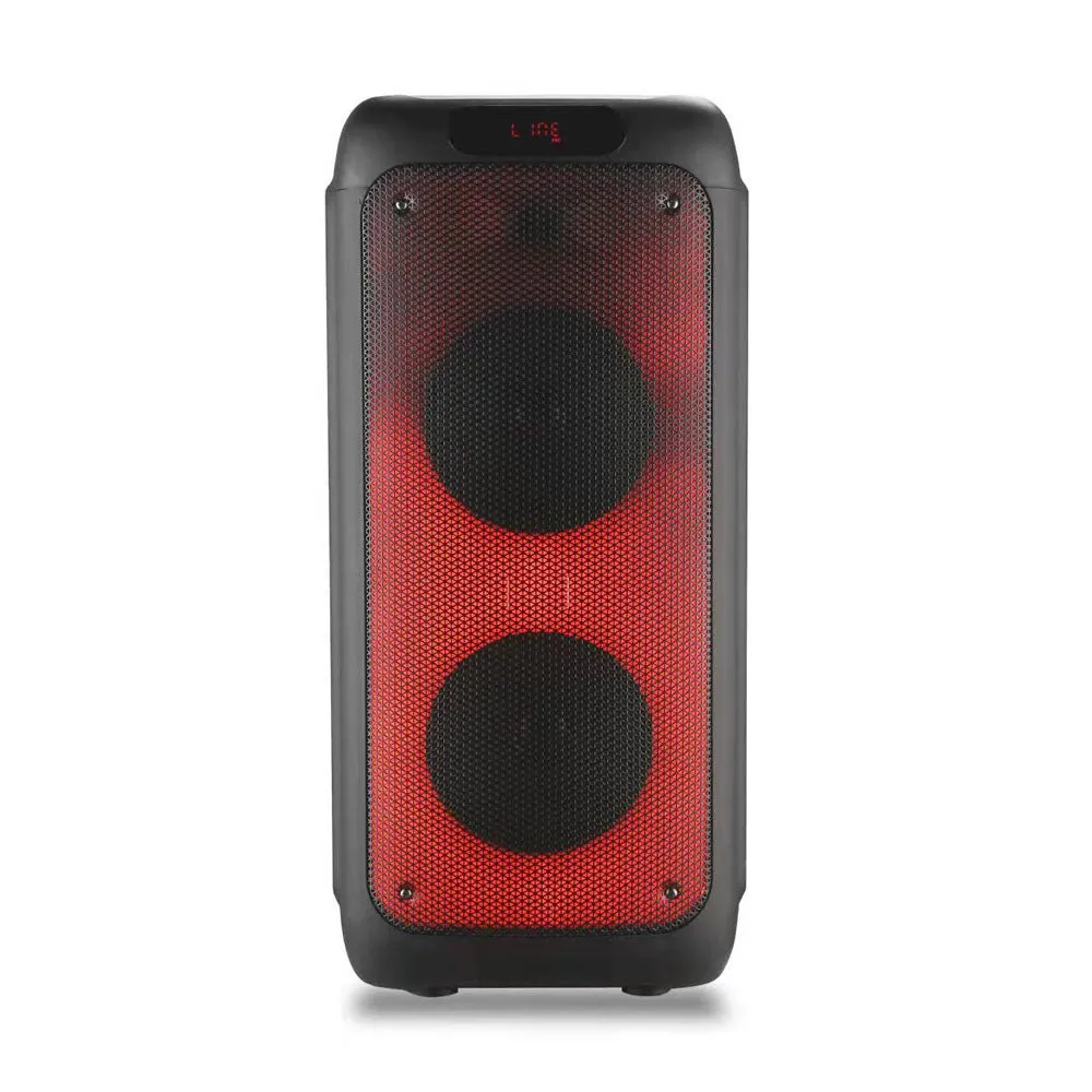 CRONY RX-8280 Speaker 8 inch portable speaker trolley and battery Big power dj bass speakers active professional outdoor Speaker