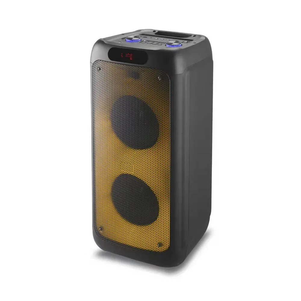 CRONY RX-8280 Speaker 8 inch portable speaker trolley and battery Big power dj bass speakers active professional outdoor Speaker