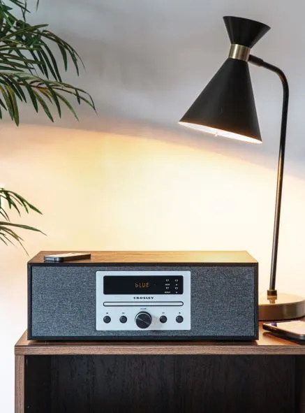 Crosley Finn Radio CD Player - Black