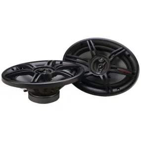 Crunch CS693 CS Series Speakers (6 x 9, 3 Way, 400 Watts)