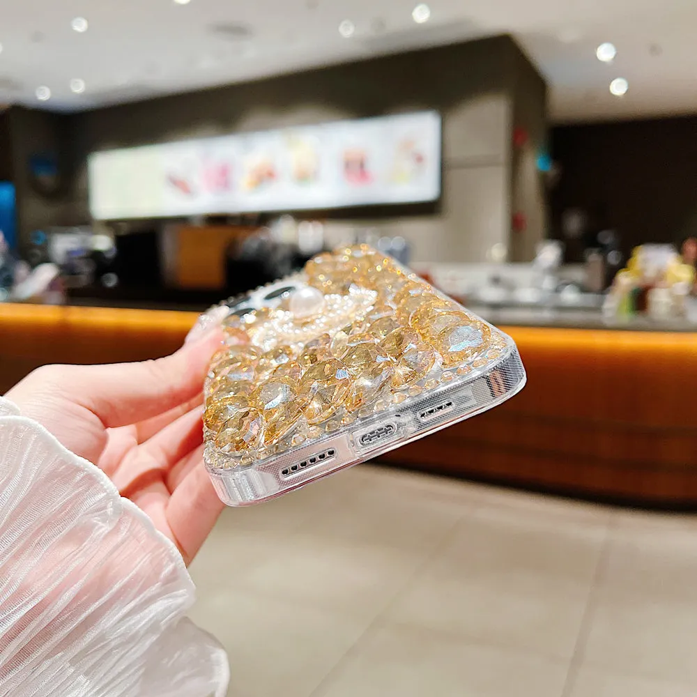 Diamond Flower TPU (Soft) | PC (Hard) Case - Samsung S20FE