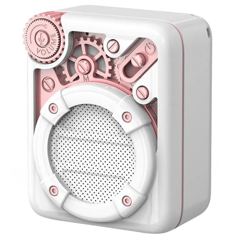Divoom Espresso Bluetooth Speaker Radio Mini Portable White