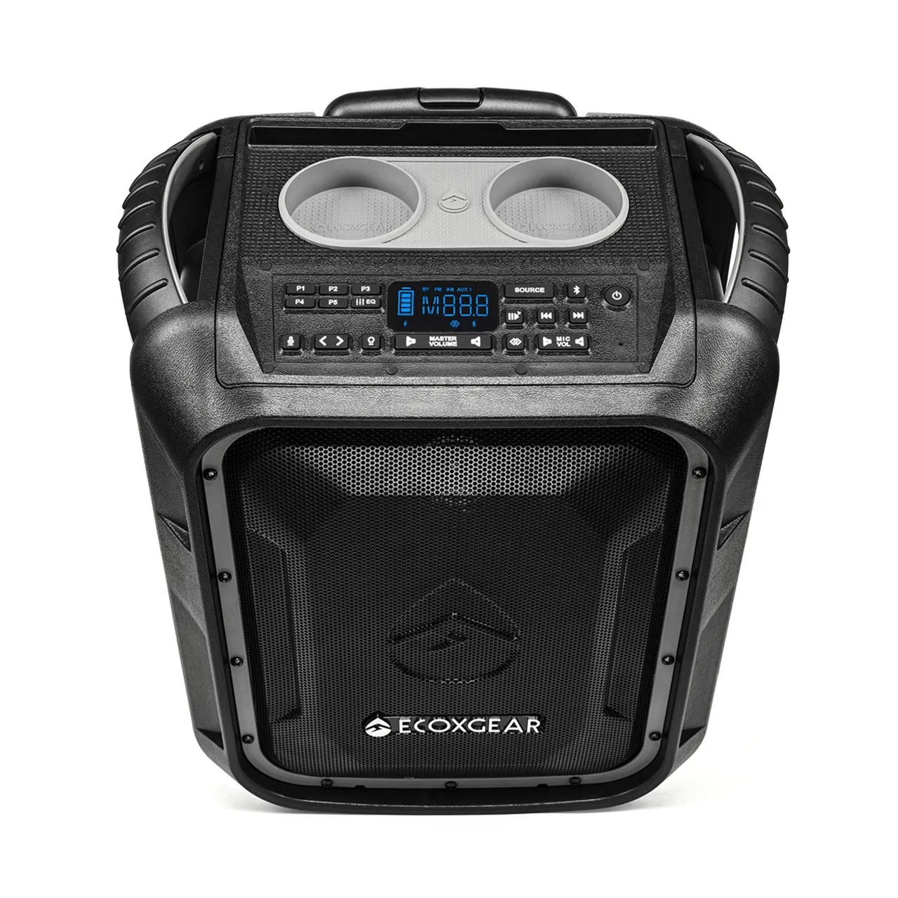 EcoXGear EcoBoulder  Bluetooth Speaker Suit Case Style Rugged Waterproof IP67