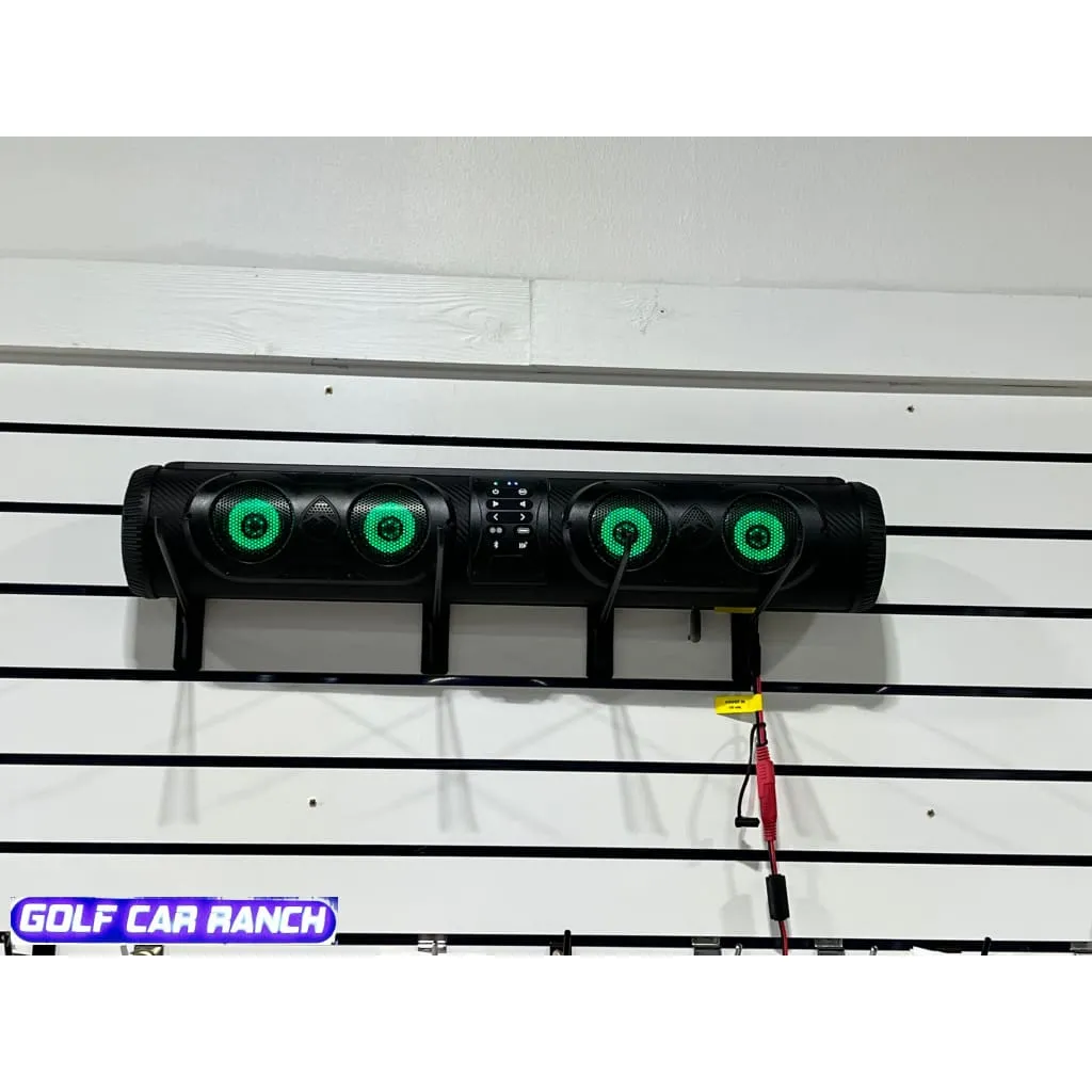 ECOXGEAR SoundExtreme Amplified Powersports Bluetooth Speaker Soundbar waterproof Sandproof with LED Lighting