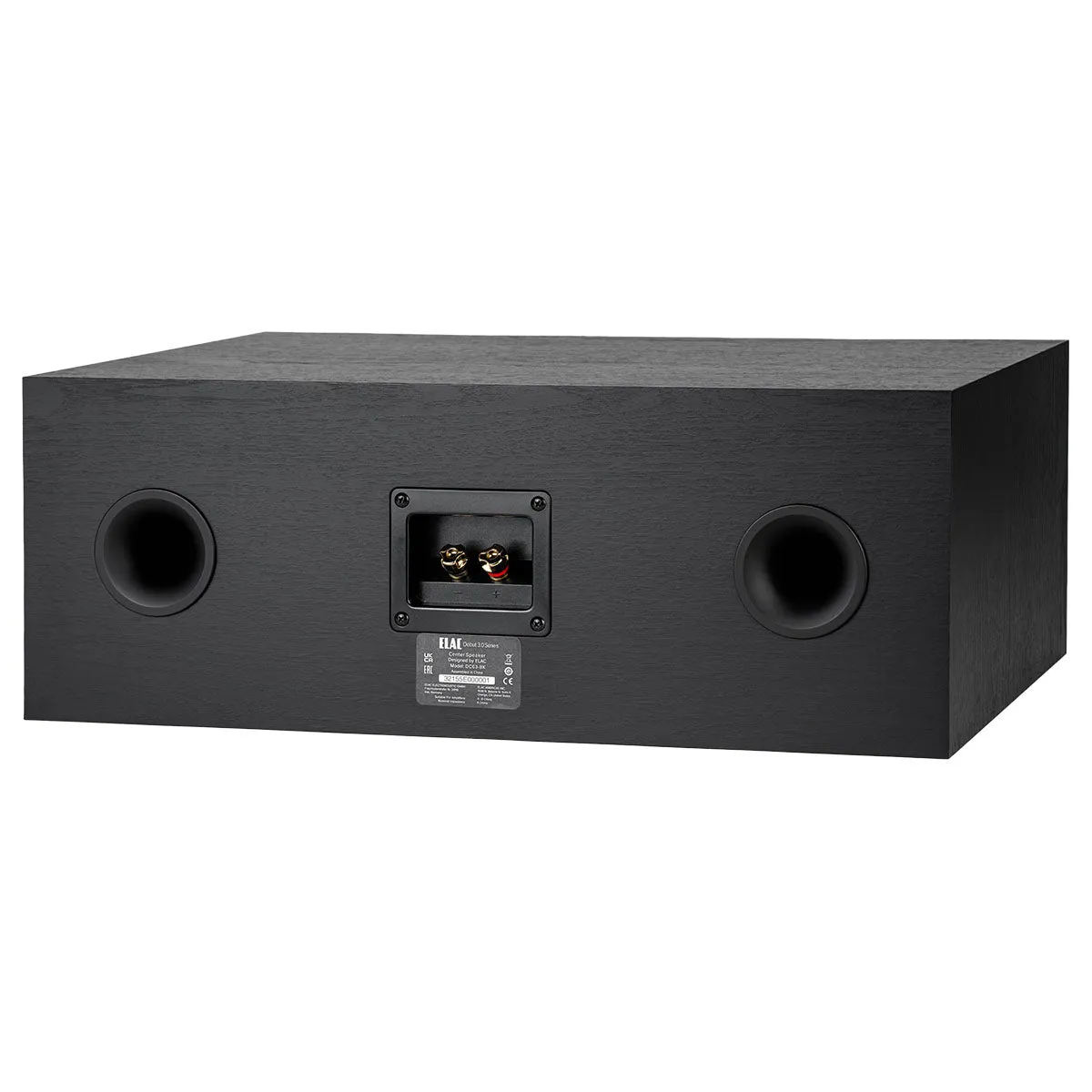 ELAC Debut 3.0 DC63 6.5" Center Speaker - Black - Each