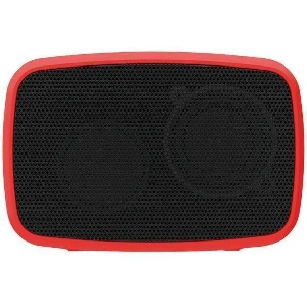 EMATIC ESQ206RD Rugged Life NOIZE Bluetooth Speaker (Red)