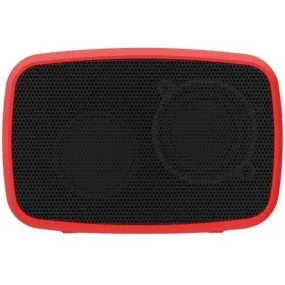 EMATIC ESQ206RD Rugged Life NOIZE Bluetooth Speaker (Red)