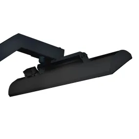 Eurofase Black 39-inch 8-foot Pole Mount With Single Crossbar EF3908PMB