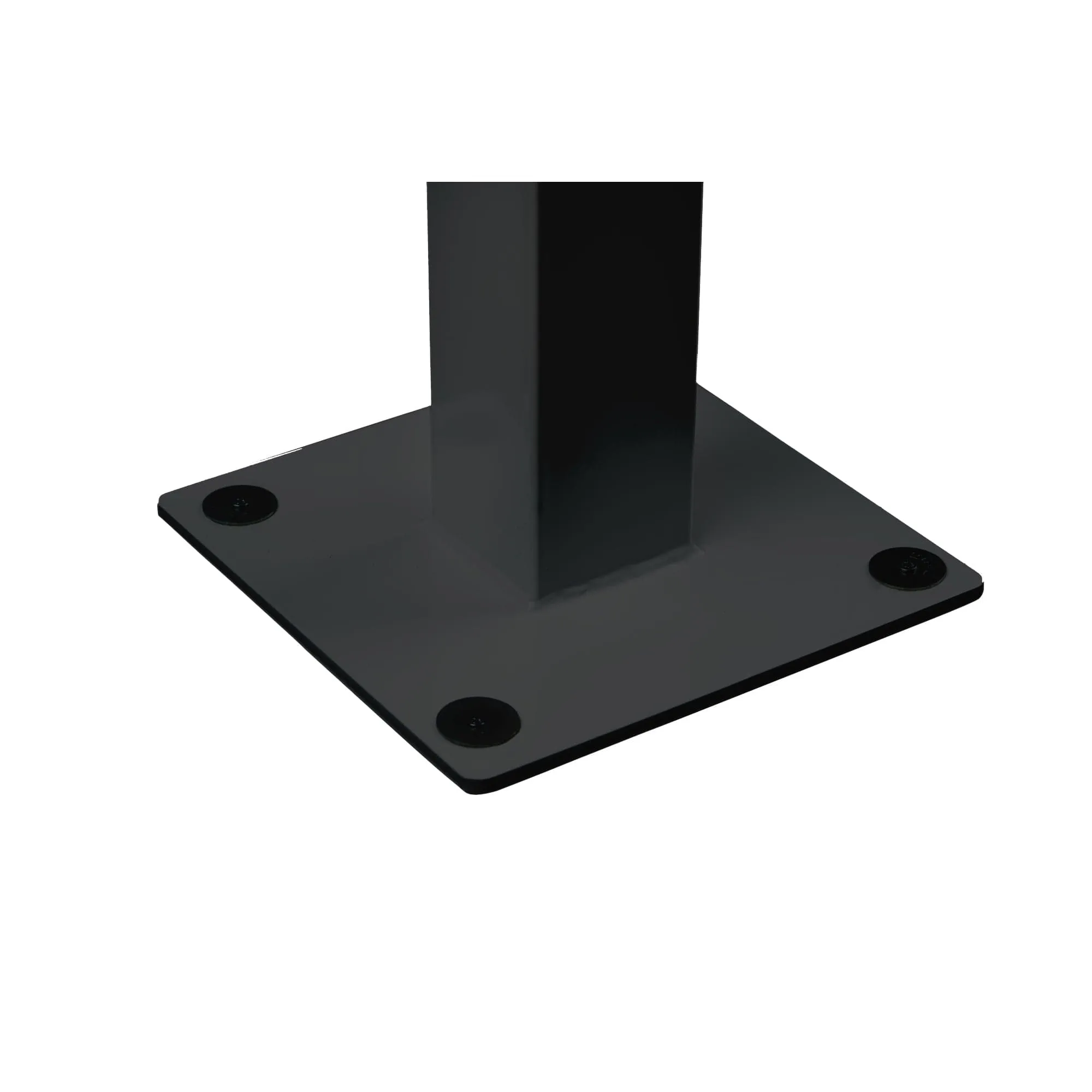 Eurofase Black 39-inch 8-foot Pole Mount With Single Crossbar EF3908PMB