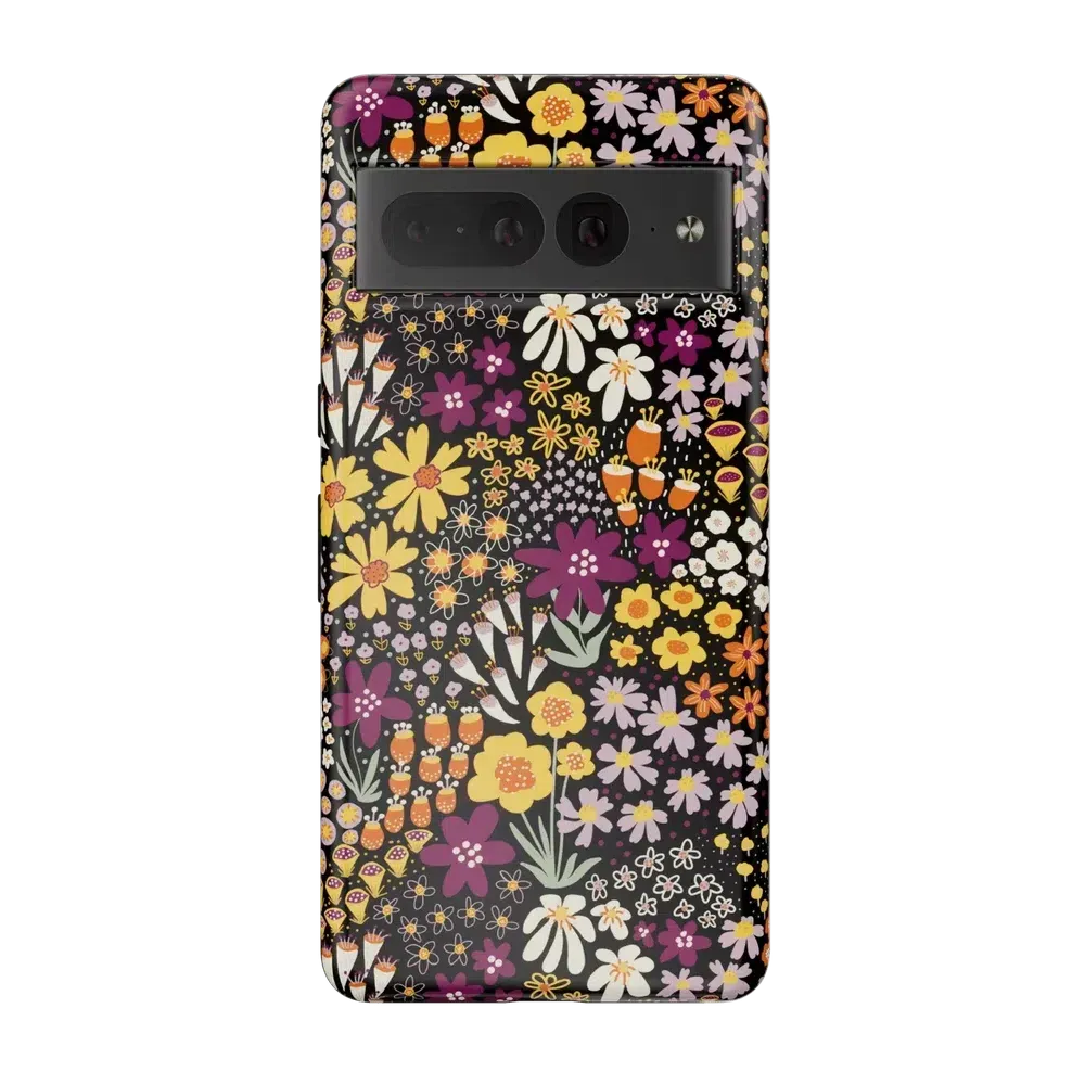 Falling for You | Plum Floral Google Pixel Case