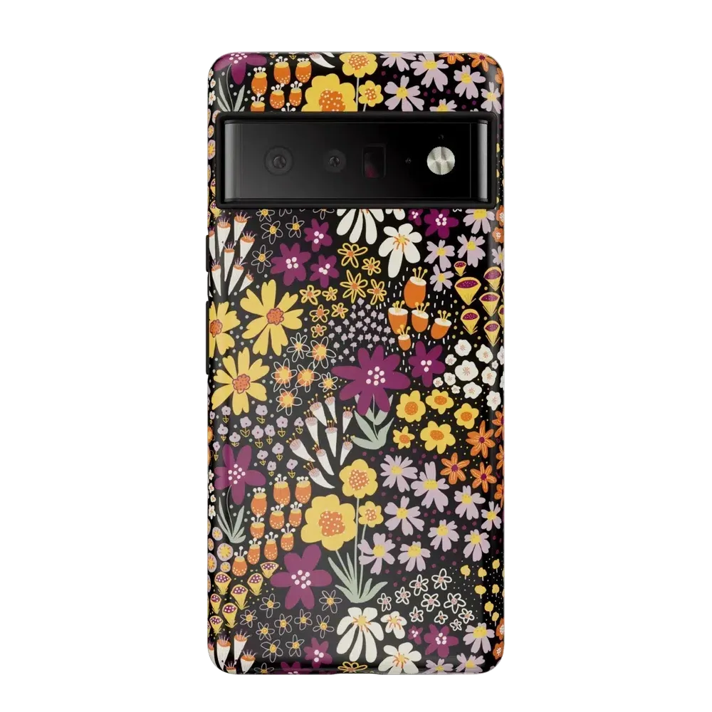 Falling for You | Plum Floral Google Pixel Case