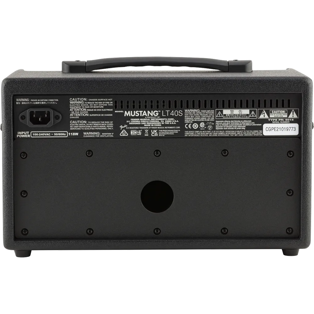 Fender Mustang LT40S Amplifier, 120V