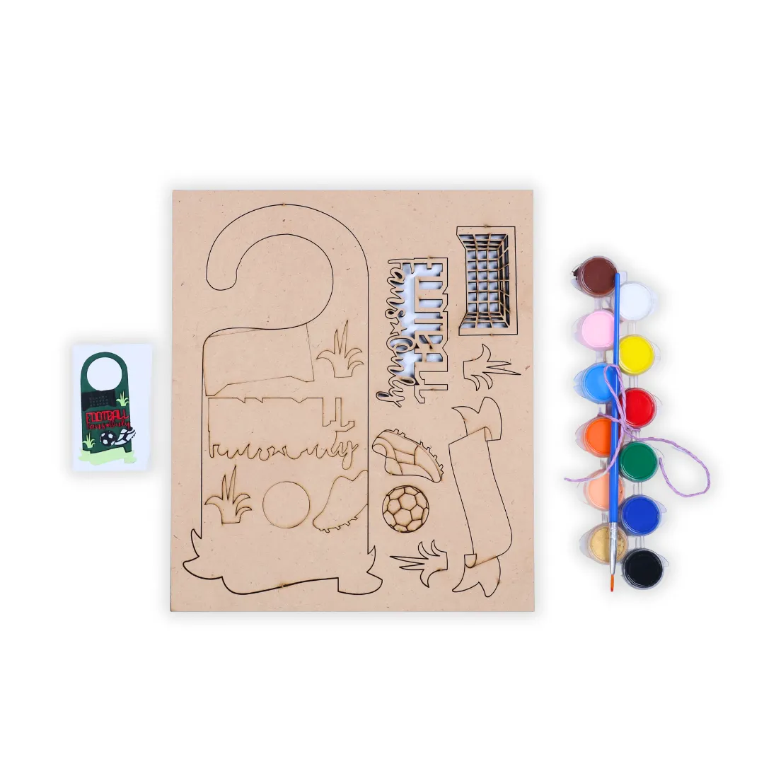 Football Theme Door Hanger DIY Kits