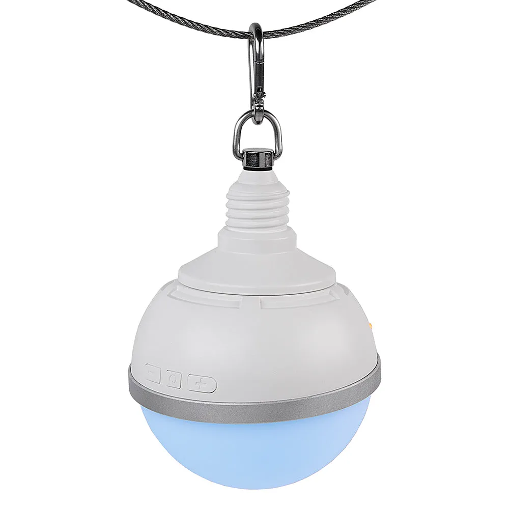 Fotodiox Pro Prizmo Globe RGBW T LED Light - Multi Color, Dimmable, Professional Photo/Video LED Domed Globe Light with Special Effects Settings