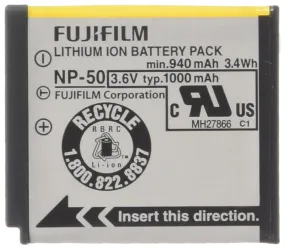 Fujifilm NP-50 Lithium Ion Rechargeable Battery