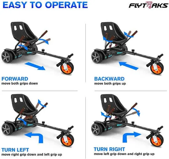 G13 Hoverboard with K2 Hoverboard Go Kart