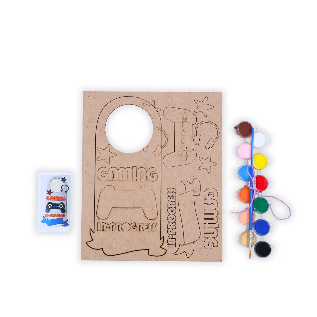 Game Theme Door Hanger DIY Kits