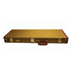 Gator GW-Electric-TW Electric Guitar Deluxe Wood Case, Tweed
