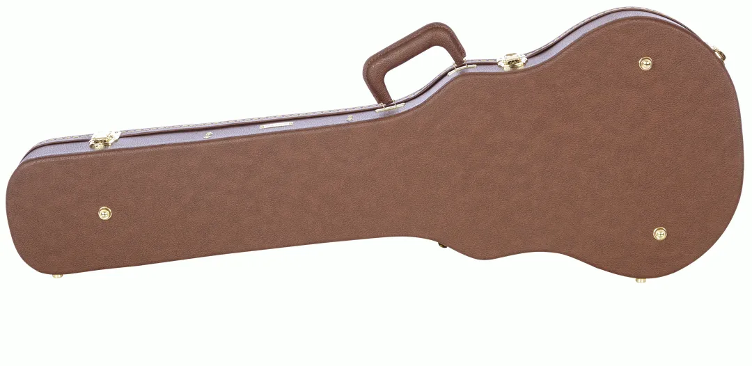Gator GW-LP-BROWN Deluxe Wood Guitar Case