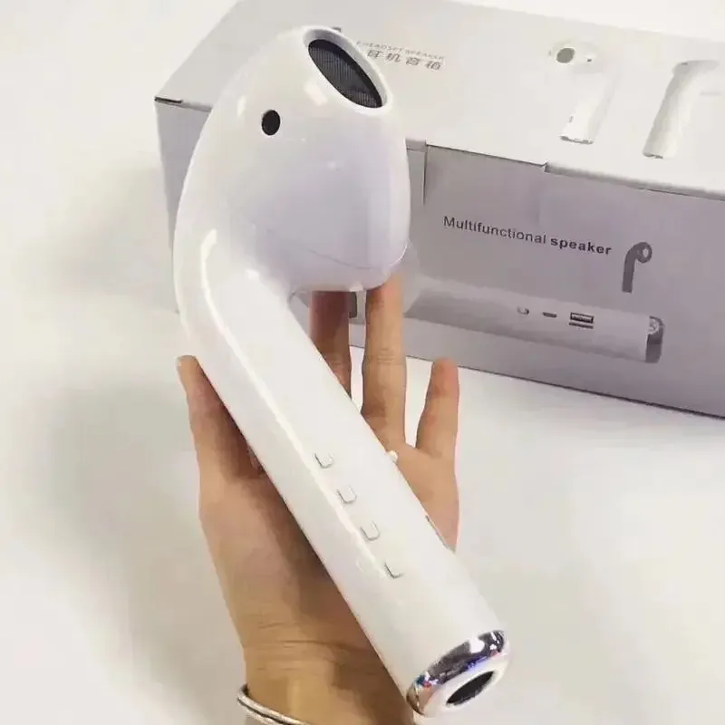 Giant Earphone Model Wireless Bluetooth Speaker Headset Shape Stereo Music Player Creative Loudspeaker Radio Playback Soundbar