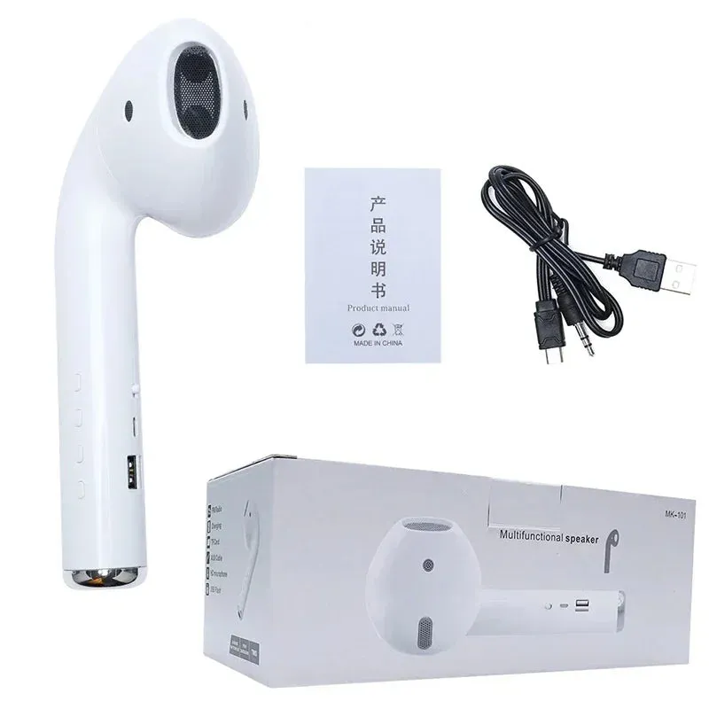 Giant Earphone Model Wireless Bluetooth Speaker Headset Shape Stereo Music Player Creative Loudspeaker Radio Playback Soundbar