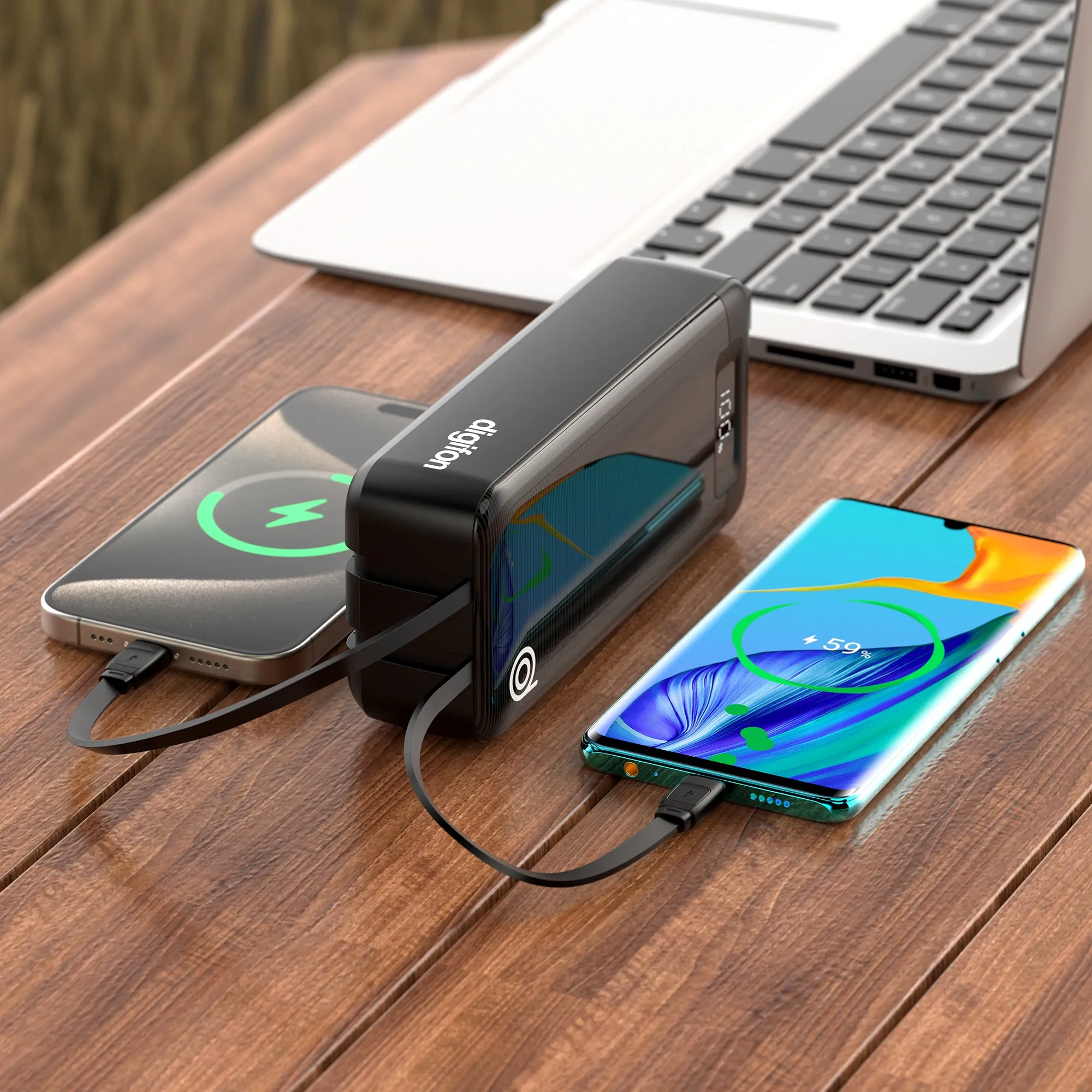 Gorilla WX3 30,000mAh Super-fast Charging 22.5W Wired Power Bank - digifon