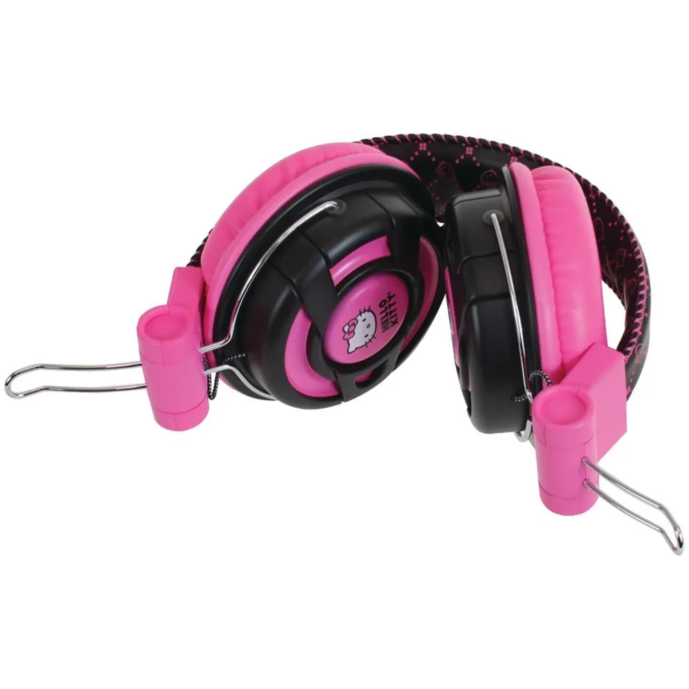 HELLO KITTY KT2091BP Over-the-Ear Foldable Headphones