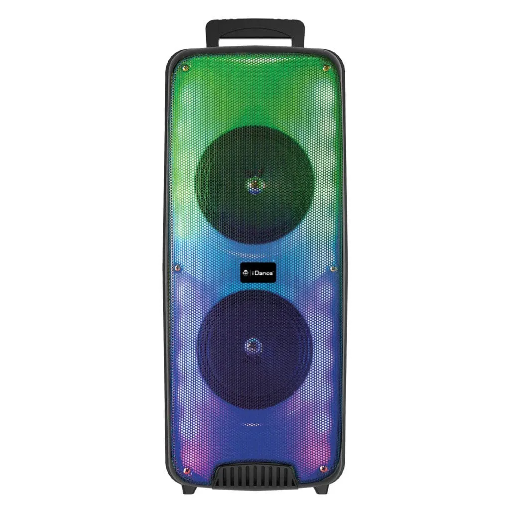 iDance Bluetooth Wireless Speaker with Disco Flame Lights & Voice Changer