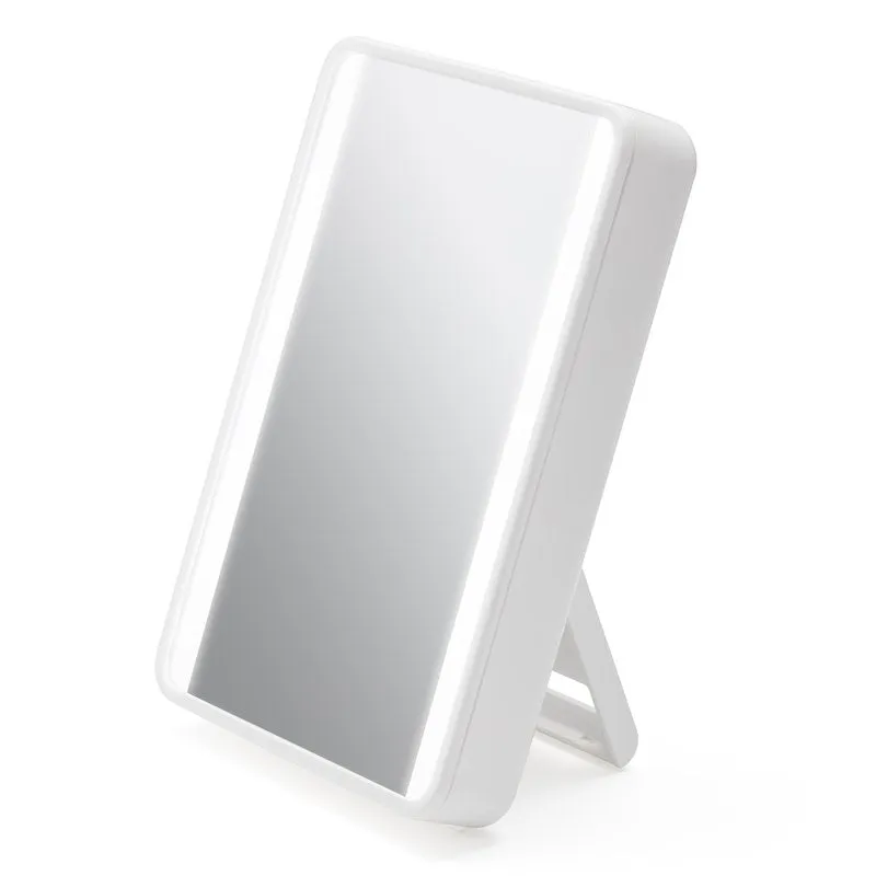 iHome Portable Lighted Vanity Mirror with Bluetooth Speaker