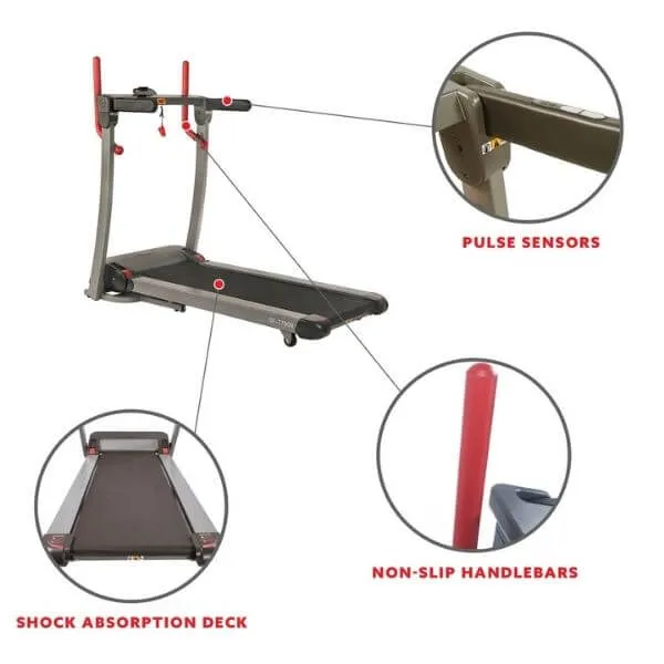 Incline Treadmill with Bluetooth Speakers And USB Charging Function