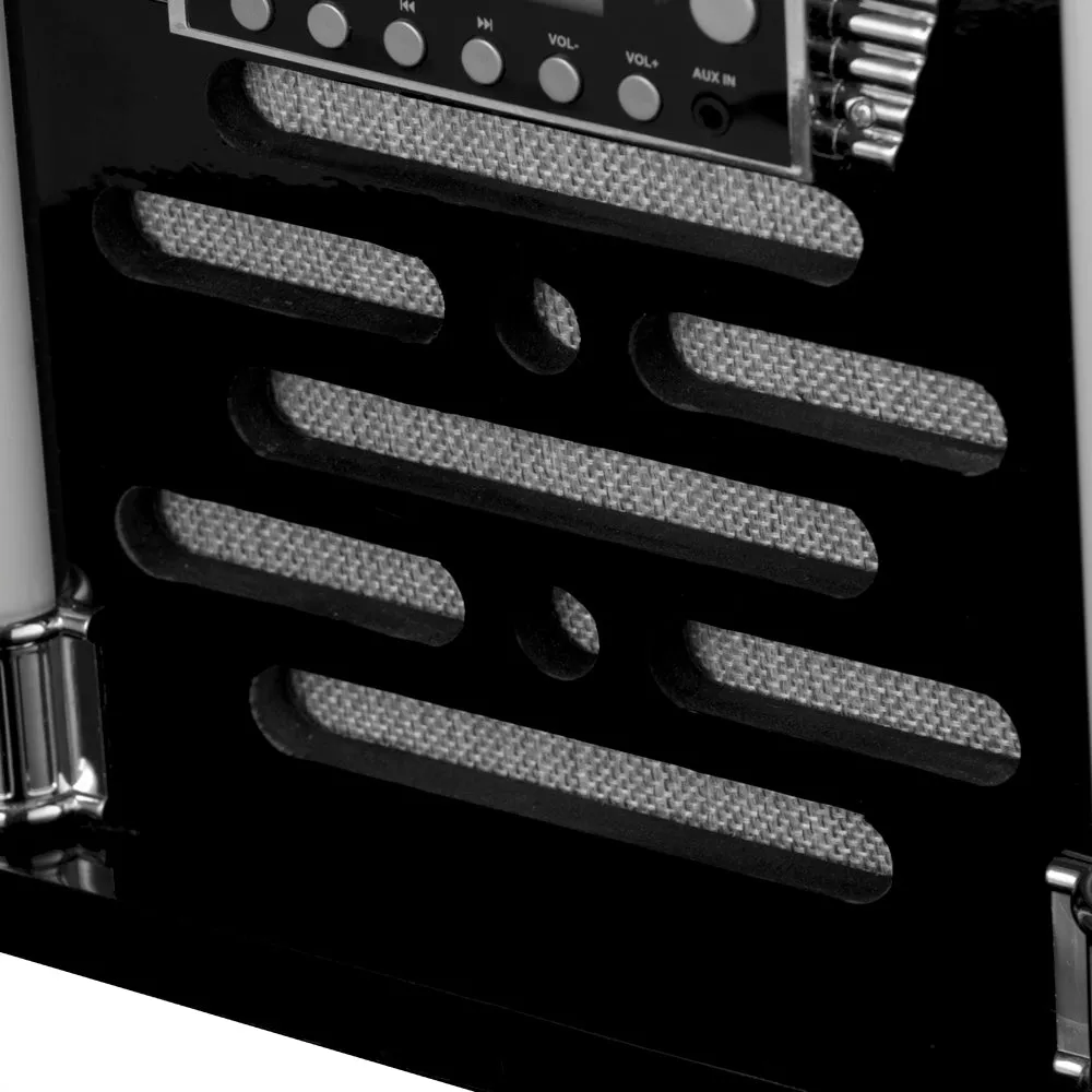 Itek Freedom Bluetooth Jukebox with CD Player and FM Radio Gloss Black
