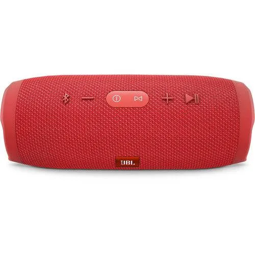 JBL Charge 3 Portable Bluetooth Stereo Speaker (Red)
