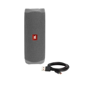 JBL Flip 5 Portable Waterproof Rugged Wireless Bluetooth Speaker Grey - JBLFLIP5GRYAM