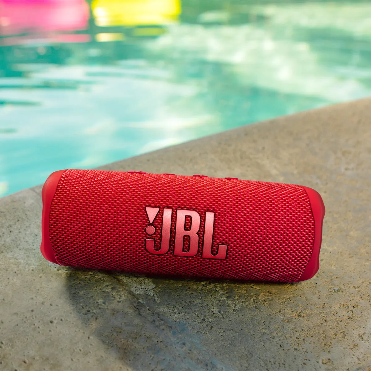 JBL Flip 6 Waterproof Portable Bluetooth Speaker - Pair (Red)