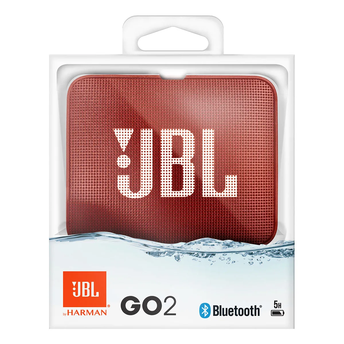 JBL Go 2 Bluetooth Portable Speaker - Midnight Black