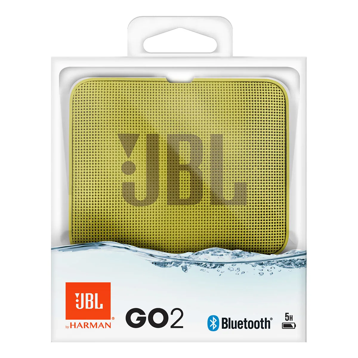 JBL Go 2 Bluetooth Portable Speaker - Mustard Yellow