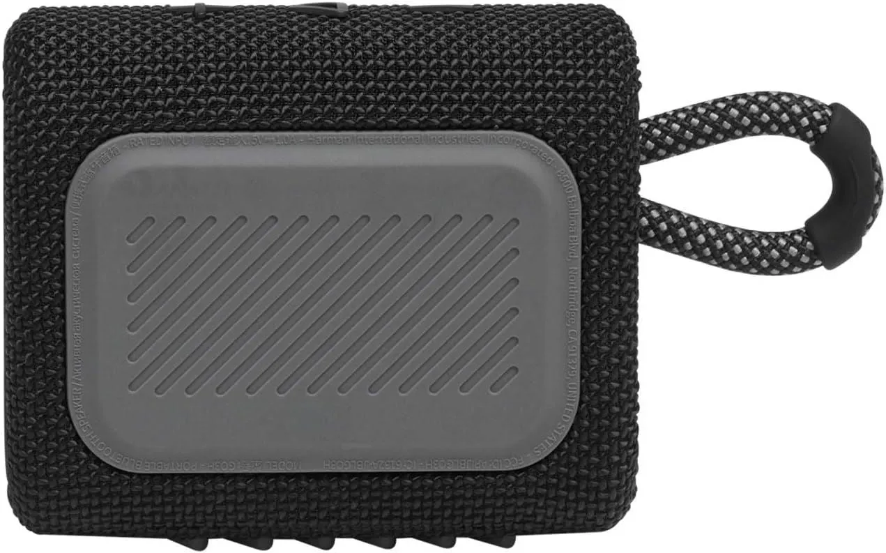JBL Go 3 Black Bluetooth Speaker - JBLG03BLK