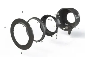 Jeep Wrangler JL (18 ): 7" LED Headlight Adapters (Set)