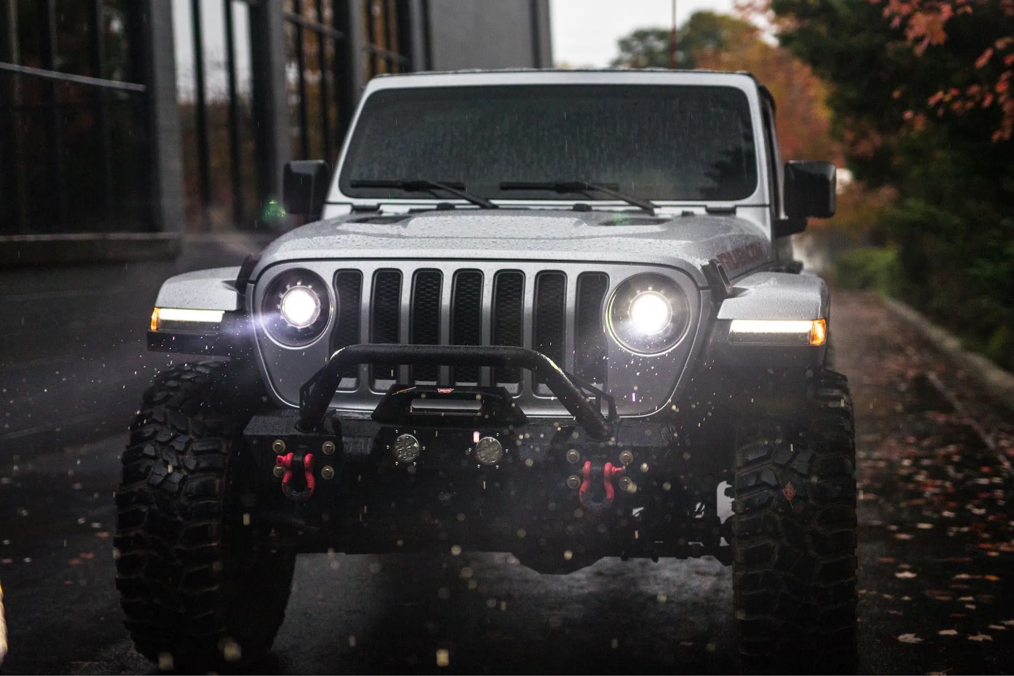 Jeep Wrangler JL (18 ): 7" LED Headlight Adapters (Set)