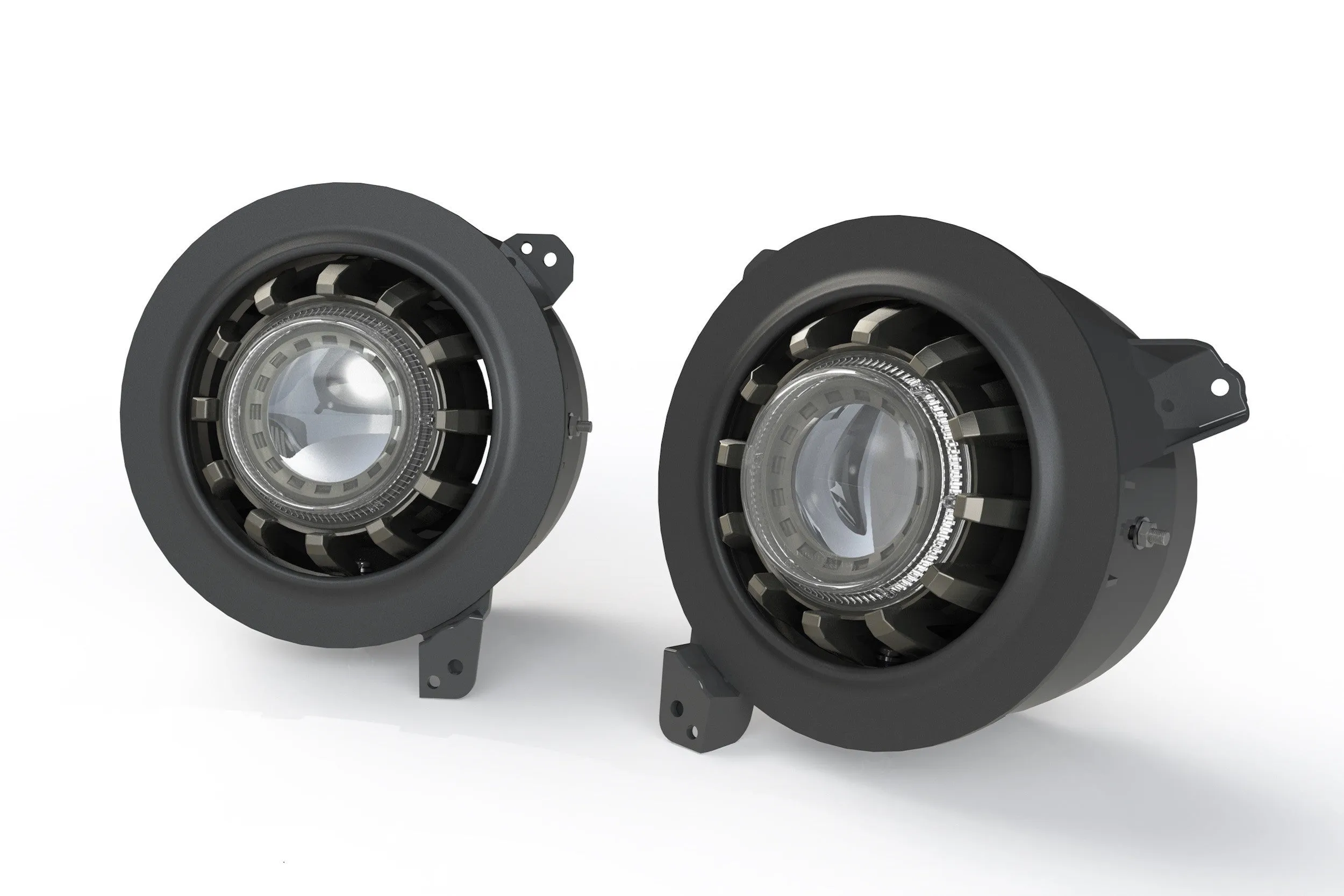 Jeep Wrangler JL (18 ): 7" LED Headlight Adapters (Set)
